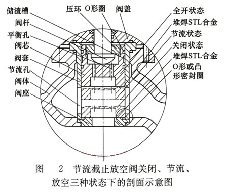 剖麵示意圖